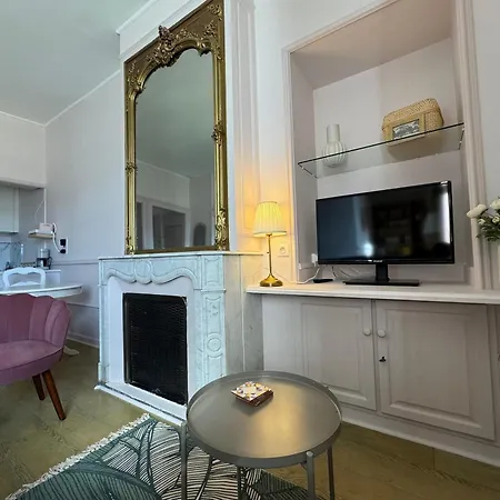 Rénové Dans Un Ancien Palace Art Déco, Charme Et Confort Moderne - Fr-1-555-112 Aix-les-Bains