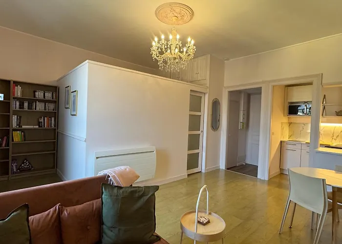 아파트 Renovation 2025 : T1 Bis Dans Ancien Palace Art Deco, Animaux Admis - Fr-1-555-112 엑스레뱅